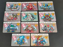 SDガンダム　カード　元祖SDガンダム 当時物　16枚セット SDガンダム カード 元祖SDガンダム 当時物 16枚セット - メルカリ
