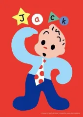 【新品】パズル ジャック(レッド) 「オサムグッズ」 ジグソーパズル 108ピース [108-099]