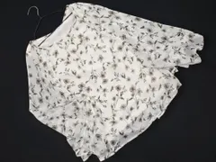 PROFILE プロフィール 花柄 ハンギングスリーブ ブラウス シャツ size38/白 ■◇ レディースのサムネイル