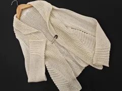 Gabardine K.T ギャバジンケーティー ラメ ニット カーディガン size11/マスタード ■◇ レディース