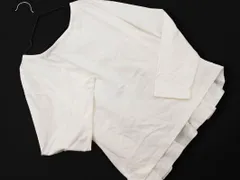 Ray BEAMS レイビームス バックフレア ワイド幅 カットソー 白 ■◇ レディース