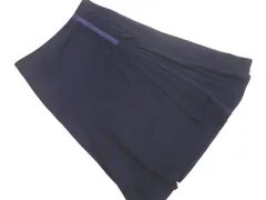 Roberta di Camerino ロベルタディカメリーノ フレア スカート size40/紺 ■◇ レディースのサムネイル