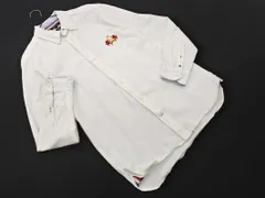 TOMMY HILFIGER トミーヒルフィガー ボタンダウン 長袖 刺繍 シャツ sizeL/白 ■◇ メンズ