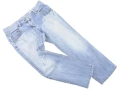 自由区 スタッズ デニムパンツ size42/青 ■■ レディースのサムネイル