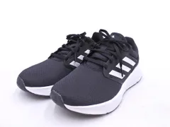 美品 adidas アディダス AGW3848 ランニングシューズ スニーカー size26/黒 ■■ メンズ