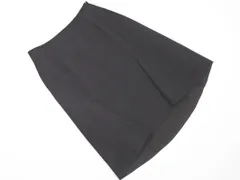 ASTRAET アストラット ユナイテッドアローズ Aライン 台形 スカート size2/黒 ■◇ レディース