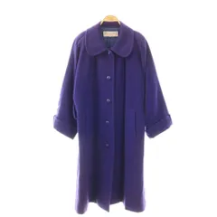 イヴサンローラン YVES SAINT LAURENT ステンカラーコート ロング アウター ウール M 紫 パープル /CX ■GY11のサムネイル