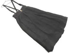 axes femme アクシーズファム 2WAY ジャンパー スカート sizeM/黒 ■■ レディース