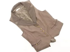 axes femme アクシーズファム ジレ ベスト sizeM/ベージュ ■◇ レディース
