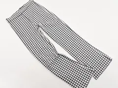 ZARA ザラ ギンガムチェック ストレッチ フレア パンツ sizeXS/白ｘ黒 ■◇ レディース