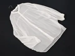 CIAOPANIC TYPY チャオパニックティピー シアー バンドカラー シャツ sizeONE/白 ■◇ レディース