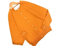 nano universe ナノユニバース ウール100% ニット カーディガン size36/キャメル ■◇ レディース