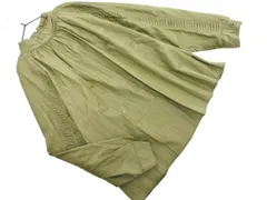 LEQUIPE レキップ yoshie inaba ヨシエイナバ ハイネック バックジップ 長袖 タック ブラウス シャツ size38/カーキ ■◇ レディースのサムネイル