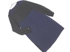 URBAN RESEARCH ROSSO アーバンリサーチロッソ ワンピース sizeF/紺ｘ黒 ■◇ レディースのサムネイル
