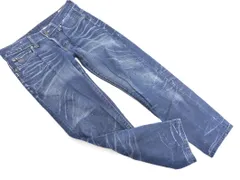 G-STAR RAW ジースターロゥ 3301 ローテーパード ボタンフライ デニムパンツ size30/インディゴ ■■ メンズ