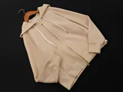 SHIPS シップス Days ダブルジップ ジップアップ パーカー size38/ライトベージュ ■◇ レディース