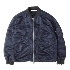 NONNATIVE ノンネイティブ ジャケット ネイビー 紺 サイズ:1 | 20SS ナイロンツイル フライトジャケット TROOPER BLOUSON NYLON TWILL | 上着 アウター ブルゾン【メンズ】【中古】のサムネイル