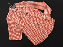 G-STAR RAW ジースターロゥ ギンガムチェック スナップボタン シャツ sizeM/オレンジ ■◇ メンズのサムネイル