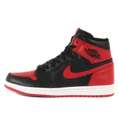 【新品】NIKE ナイキ サイズ:US8(26cm) | AIR JORDAN 1 RETRO HIGH OG NRG HOMAGE TO HOME | 861428-061 ブラック×ユニバーシティレッド | ハイカット シューズ 靴【メンズ】