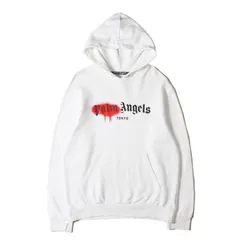 Palm Angels パーム エンジェルス パーカー ホワイト 白 サイズ:M | 20SS スプレーロゴ オーバーオール スウェットパーカー | 長袖 トップス【メンズ】【中古】のサムネイル