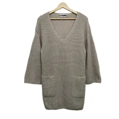 FOXEY NEW YORK(フォクシーニューヨーク) チュニック サイズ38 M レディース美品  ニット チュニック セーター 39267 ベージュのサムネイル