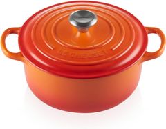 新品未使用 ルクルーゼ シグニチャー ココットロンド 20cm ベリー
