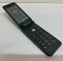 【未使用品】★通電確認済み★au GRATINA4G（BK） 本体 バッテリー付 ガラケー GRATINA 4G KYF31 中古 au グラティーナ 京セラ 動作確認済
