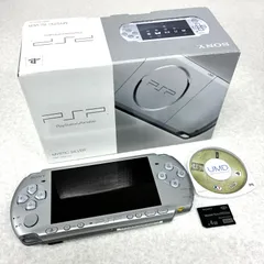 【美品/箱説付】PSP-3000 ミスティック・シルバー ジャンク品