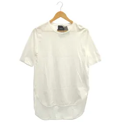 ATON (エイトン) SUVIN 60/2 ラウンドヘム Tシャツ KK.AG.IM.0016 ホワイト 01