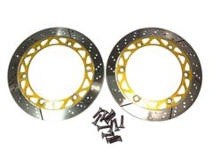 sr400 2H6 キャストホイール前後　F19. R18 500 SR400 R18 キャストホイール前後 F19. 2H6 sr400 2H6 前後セット