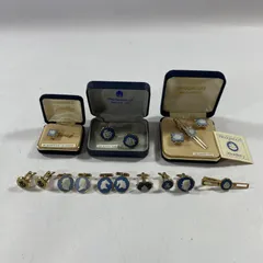 ★ WEDGWOOD ウエッジウッド ジャスパー アクセサリー 10点 まとめ商品 カフリンクス（カフス） タイピン タイタック ビンテージ 現状品