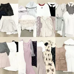 ★ ガーリー系 ファッション 29点 まとめ Dazzlin RADYAZEL SNIDEL NICE CLAUP 等 トップス ボトムス ワンピース 量産 ガーリー ゴスロリ 卸 現状品