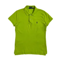 RALPH LAUREN ラルフローレン THE SKINNY POLO 鹿の子 半袖 ポロシャツ サイズ S /ライトグリーン系 レディース