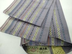 新品】 琉球かすり 半巾帯 ており 竺仙 - メルカリ