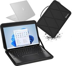 Smatree 호환품 하드 EVA 보호 슬리브 케이스 16인치 HP Spectre X360 전용 하드 케이스 방수 360도 내충격 X8286(Black-For HP 16인치, For HP 16인치(X8286))