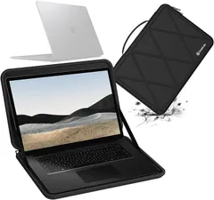 Smatree 互換品 ハードEVA保護スリーブケース 14.4インチ Microsoft Surface Laptop Studio/Studio (Black-For Microsoft 14,  For Microsoft 14.4インチ()のサムネイル