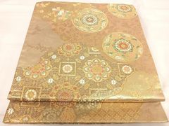 袋帯 鳳凰 華文 青海波 金糸 六通柄 - メルカリ