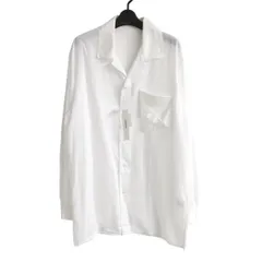 sulvam サルバム 26SS OPEN-COLLAR RAYON SHIRT オープンカラーレーヨンシャツ S MX-B05-010 ホワイトのサムネイル