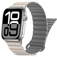 【新品】 HITZEE Band コンパチブル Apple Watch バンド 49mm 46mm 45mm 44mm 42mm 41mm 40mm 38mm 両面ウェアラブルシリコン磁気バンド iWatch Ultra 3/2/1 SE 3/2/1 シリーズ
