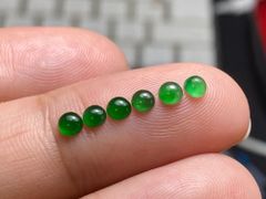 BG9-24 美品 氷糯種 深青色 58.5MM グアテマラ産 本翡翠 バングル 