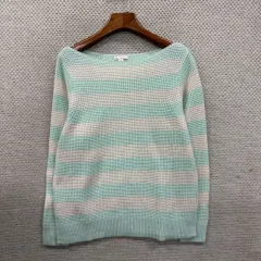 ギャップ GAP ラウンドネック ウール ケーブル ニット セーター M A09108