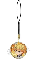 【中古】ストラップ 我妻善逸 ガラス根付 「鬼滅の刃」