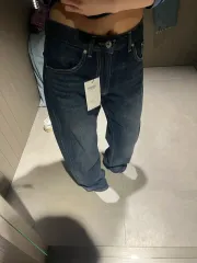 ZARA ルーズフィット デニム ズボン EUR 34