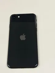 新品同様品 電池100％ SIMフリーiPhone SE(第２世代) 64GB　ブラック