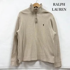 ラルフローレン ハーフジップ セーター ポニー 刺繍 トレーナー ニット メンズ M ISItems【USED】【古着】【中古】50157276のサムネイル
