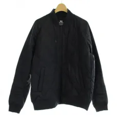 ユニクロ UNIQLO ×White Mountaineering RECYCLED HYBRID DOWN JACKET ジャケット 上着 L 黒 ブラック 長袖 /AB ■OS