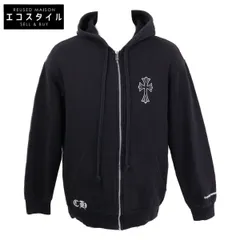 Chrome Hearts クロムハーツ 016-039833 ダブルCHクロスプリント ダガージップ パーカー X-LARGE