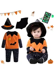 ハロウィン　コスプレ　ベビー服　4点セット　100センチ