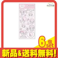 ​サンリオ ぷく​ぷく​シール マイスウィートピアノ 1シート入 6個セット まとめ売り