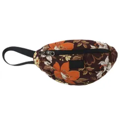 メンズビギ MEN'S BIGI ボディバッグ ウェストバッグ 花柄 総柄 ワインレッド マルチカラー ■IBO91のサムネイル
